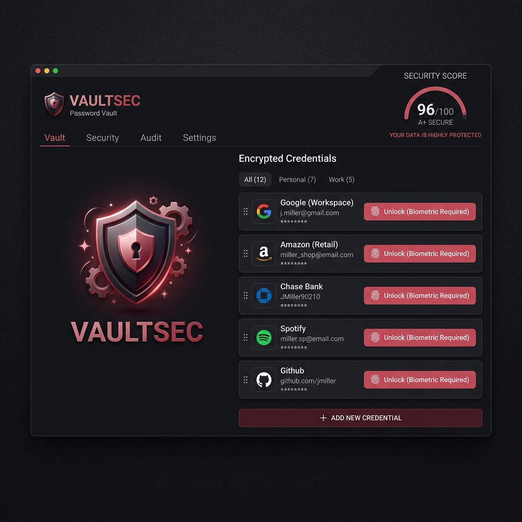 dPass security vault